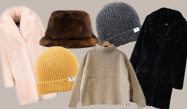Les chapeaux uniques créés par Dominique Chapre. Bandeau d'hiver